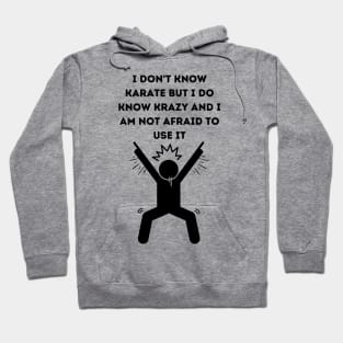 Karate Funny Puns | Funny Saying Hoodie